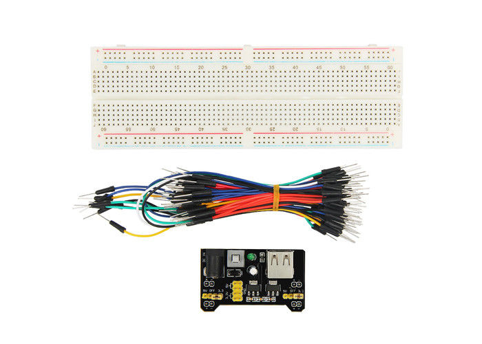 65x Solderless Jumper Wire Kit Breadboard Prototype DuPont Test Lead Arduino Pi